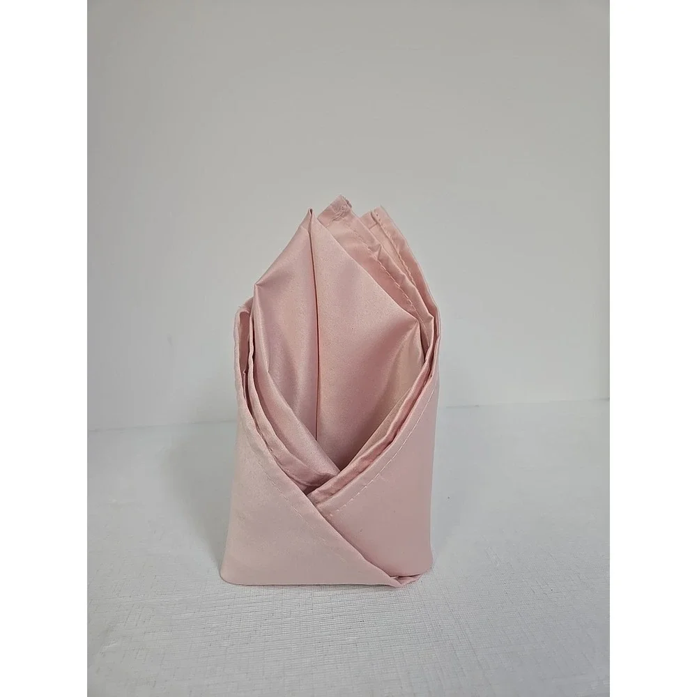 Lamour‎ Satin Style Napkins Blush Rose Gold 20x20 Wedding Event 20 Count Unused